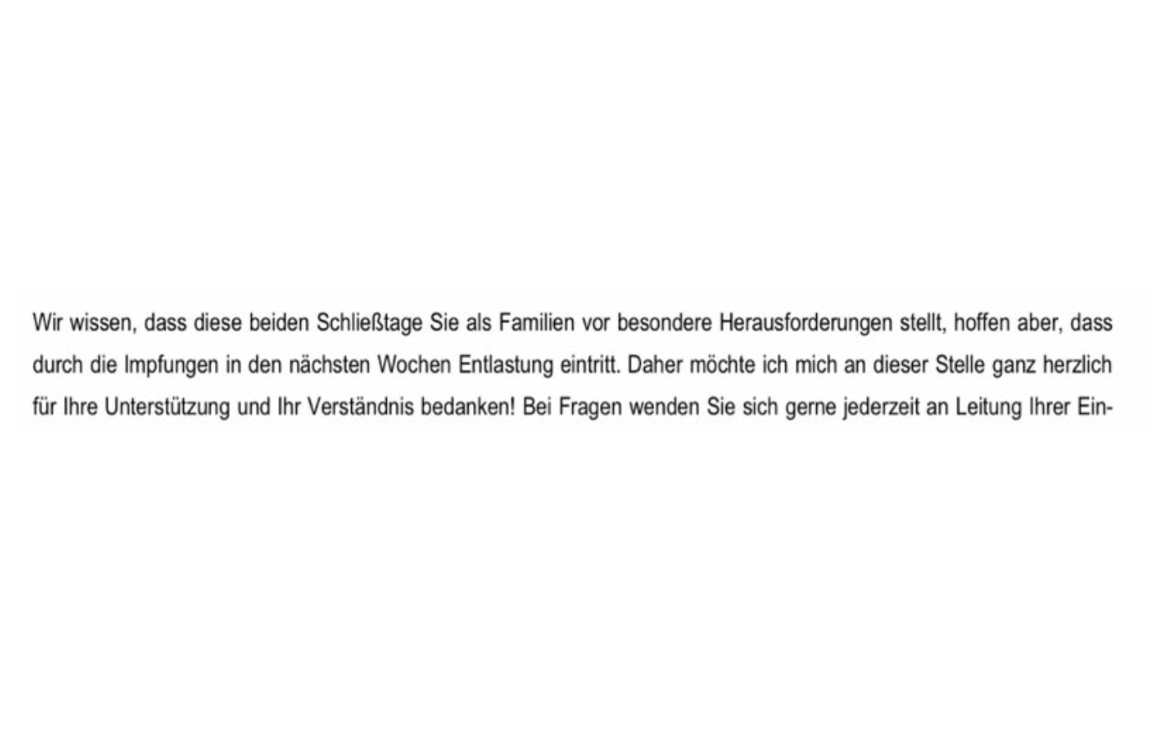 Kita-Schliessung