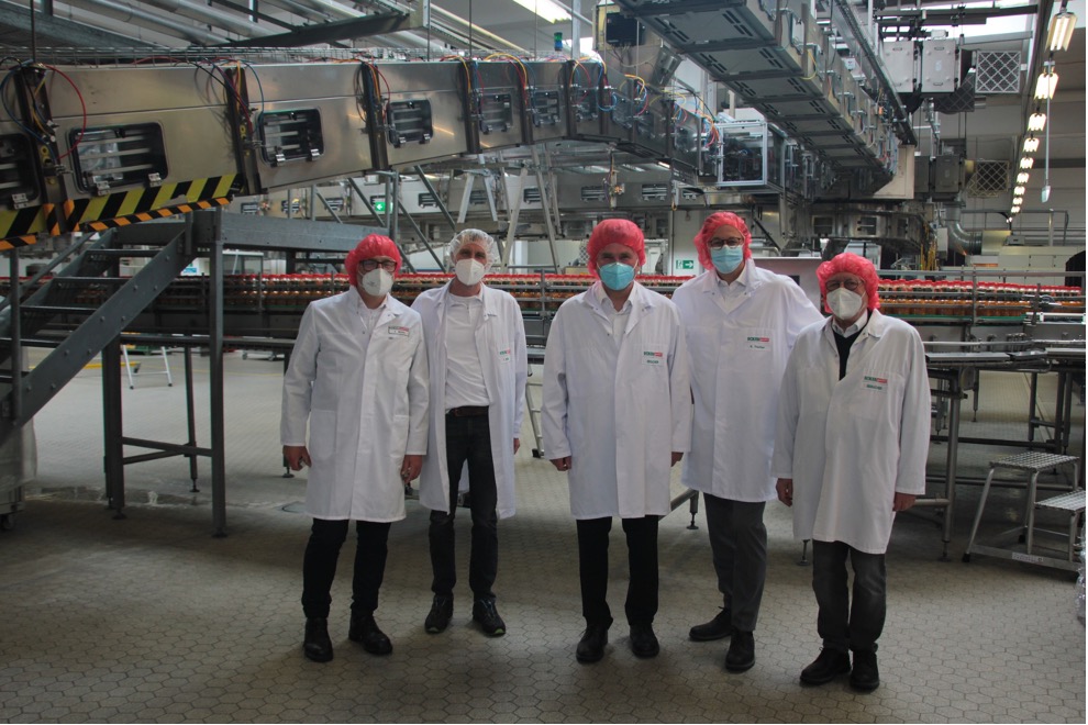 Besuch Eckes-Granini-Gruppe
