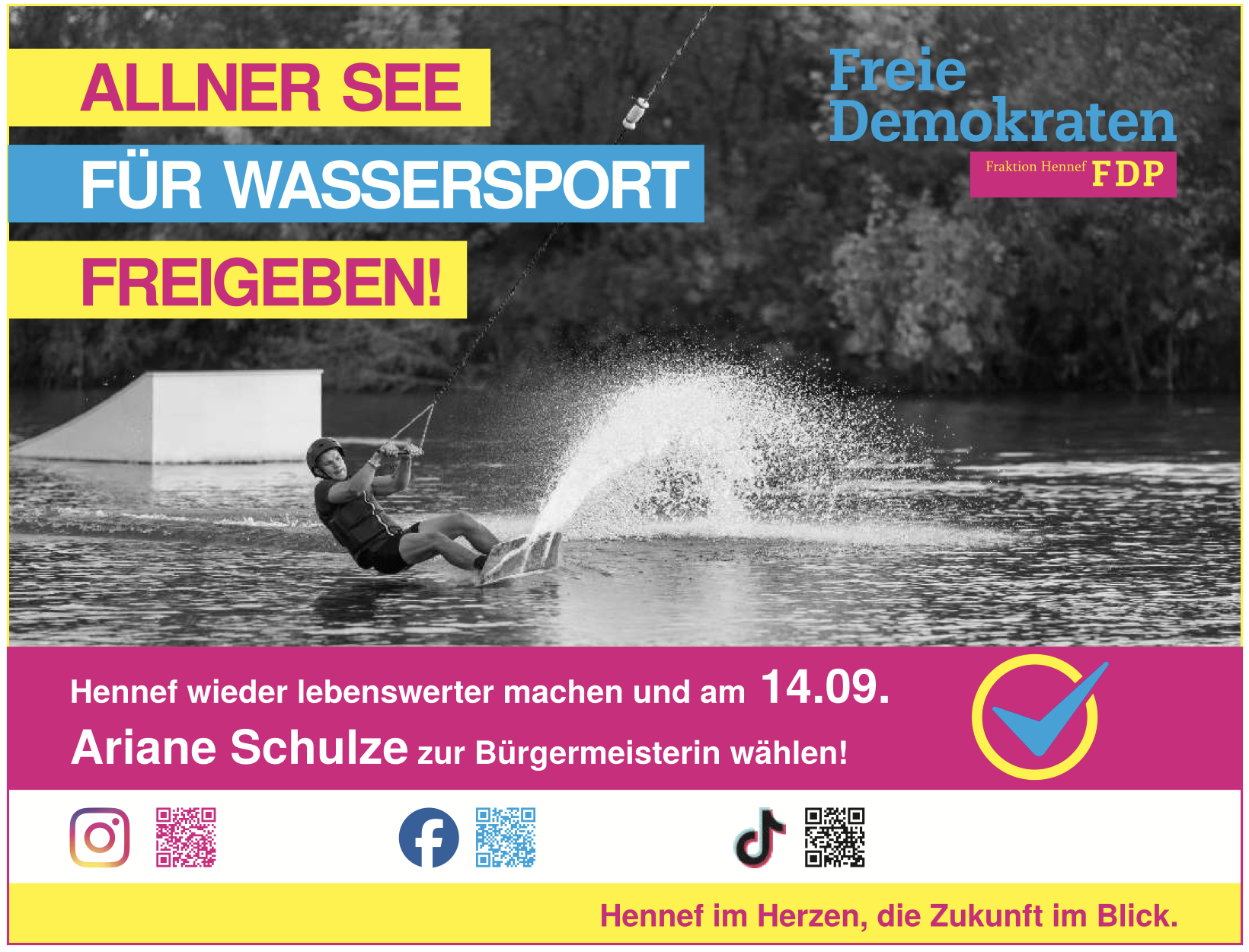 Allner See für Wassersport freigeben!