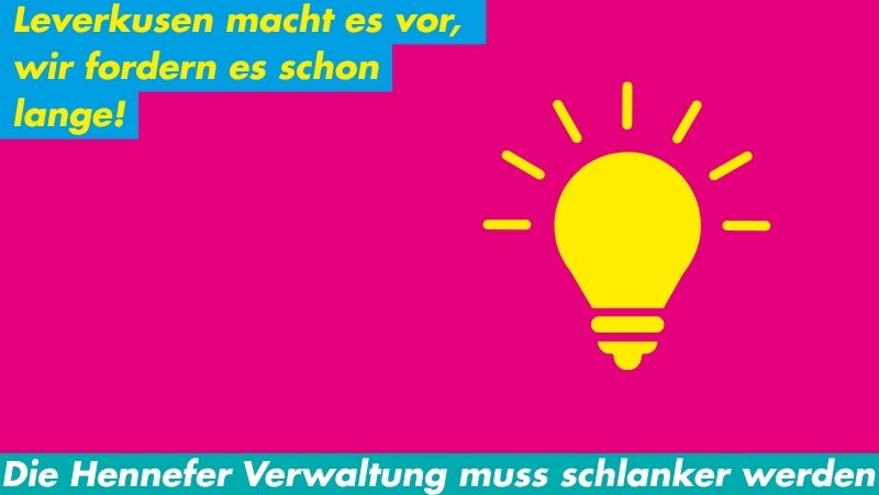 Mut zur Effizienz