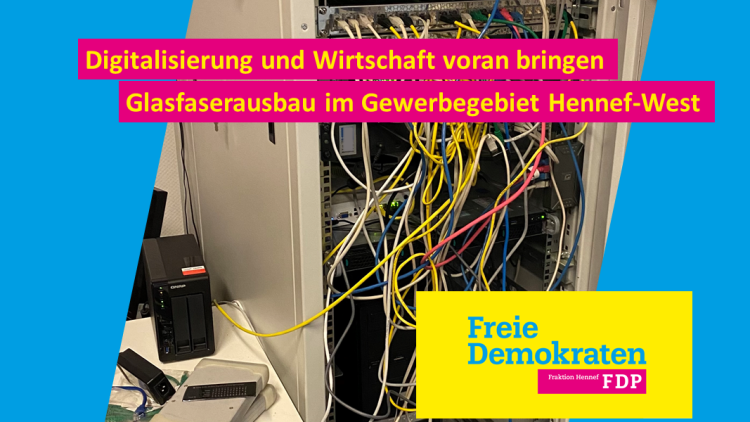 Glasfaserausbau