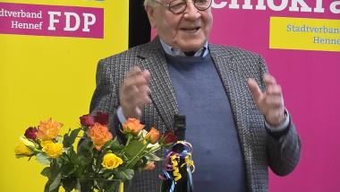Kurt Lausus ist neuer Vorsitzender der FDP Hennef.